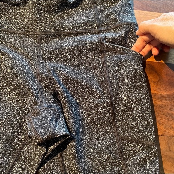 Lululemon Athletica Tight Stuff Tight II Size 4 Chakra Print Alpine Gray - Picture 8 of 10